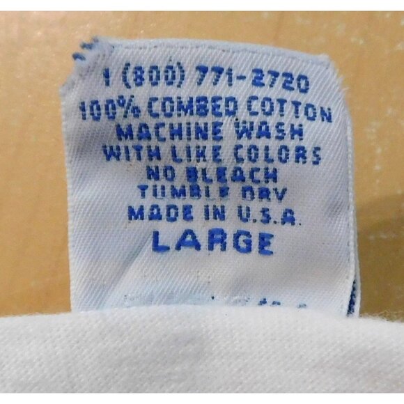 Crazy Shirts Kliban Cat Tee L White Queen Of Hearts Las Vegas Graphics Vintage - Picture 9 of 9